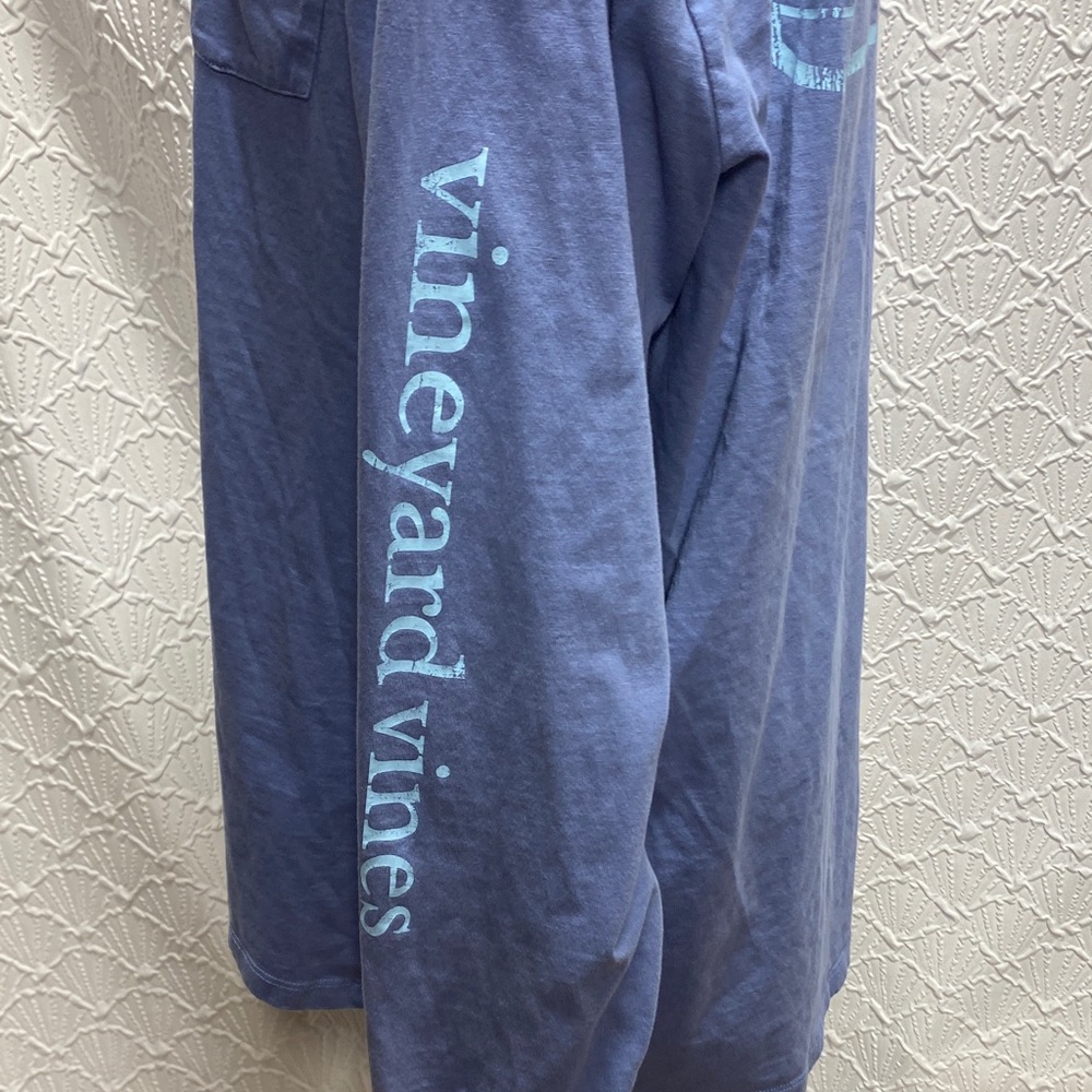 Vineyard Vines size XL Light Blue Cotton Shirt Long sleeve preppy soft comfy - Picture 6 of 10
